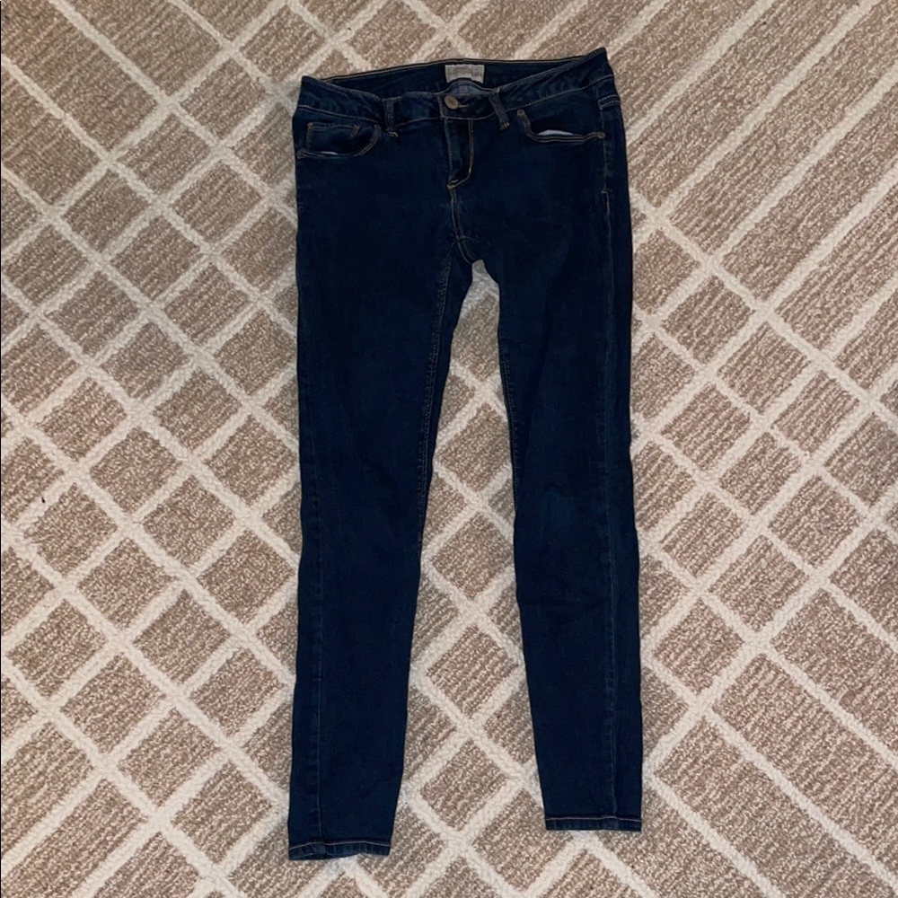 Dark Blue Women's Skinny Jeans
